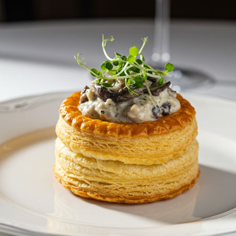 Vol-au-Vent met Aardappelpuree